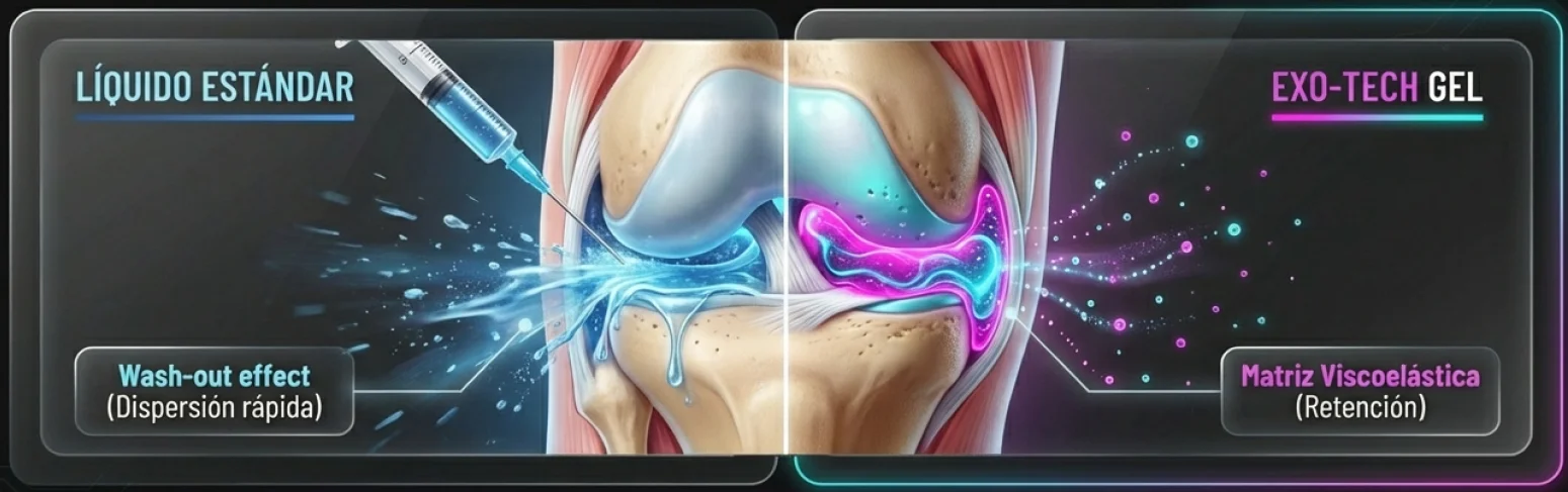 Comparativa Lado a Lado: Líquido vs Exo-Tech Gel