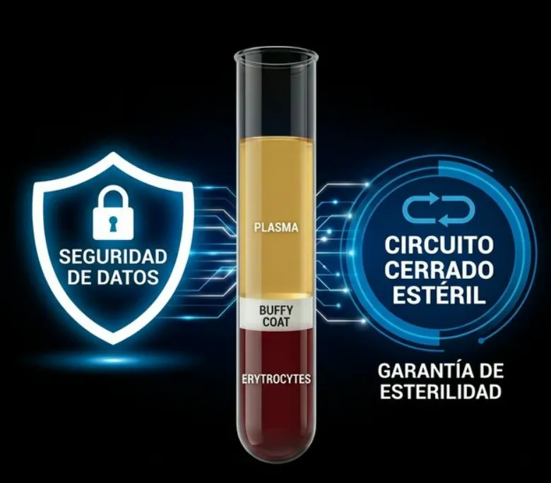Seguridad Garantizada: Circuito Cerrado y Estéril
